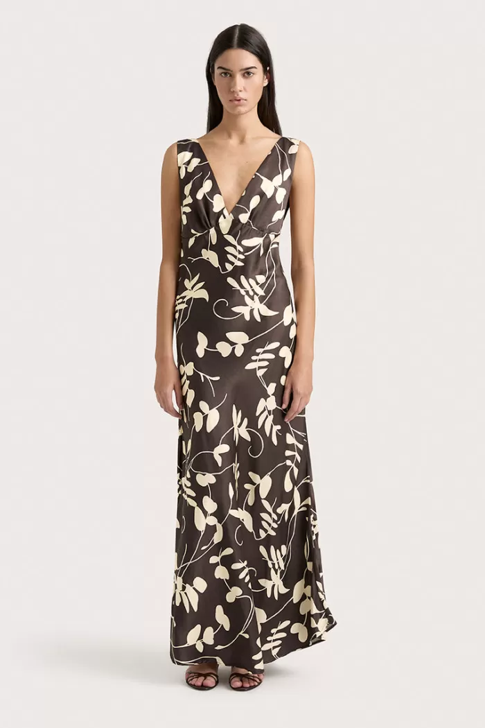 Store Faithfull the Brand Amiens Maxi Dress - Eden Print