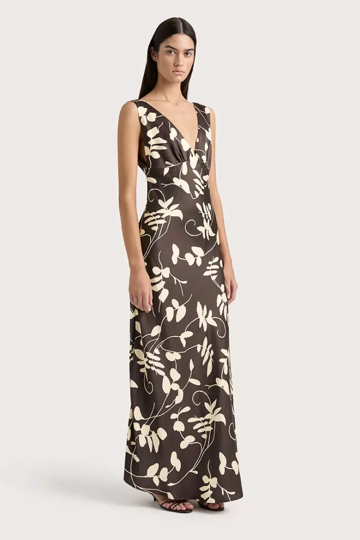 Store Faithfull the Brand Amiens Maxi Dress - Eden Print