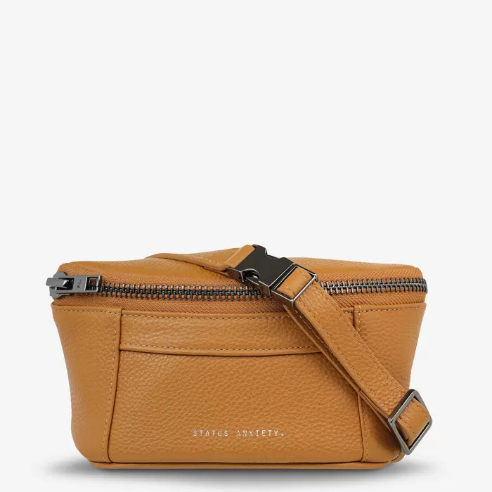 Shop Status Anxiety Best Lies Bum Bag - Tan