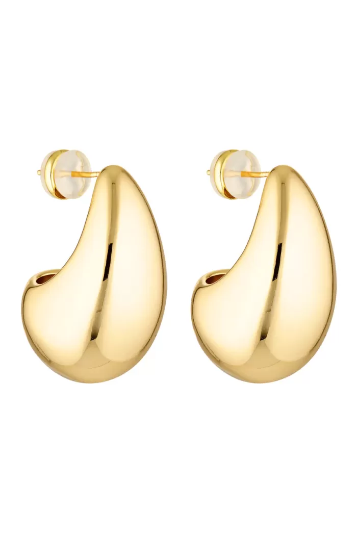 Cheap Porter Jewellery Blob Earrings - Gold