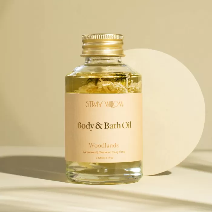 Cheap Stray Willow Body & Bath Oil - Woodlands