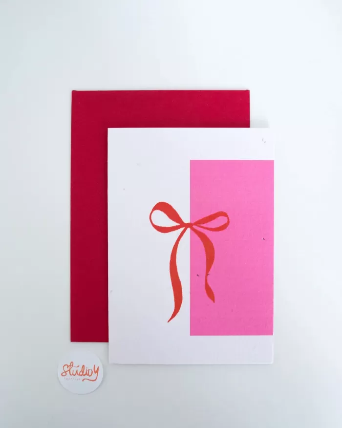 Clearance Studio Y Creative Bows Card