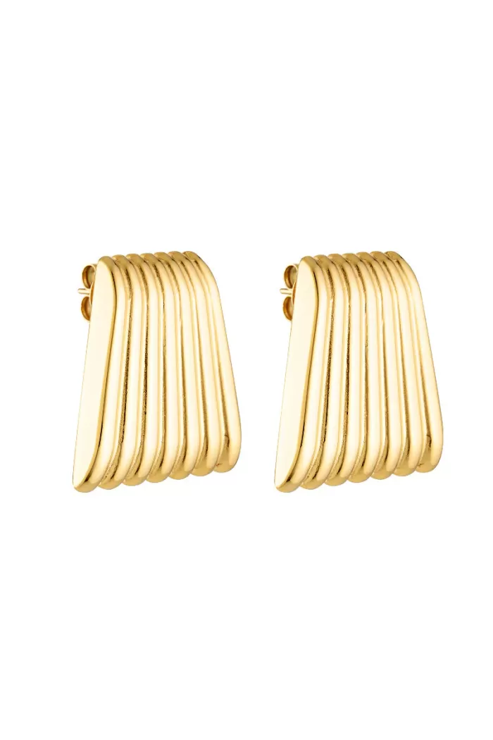 Online Porter Jewellery Caterpillar Earrings - Gold