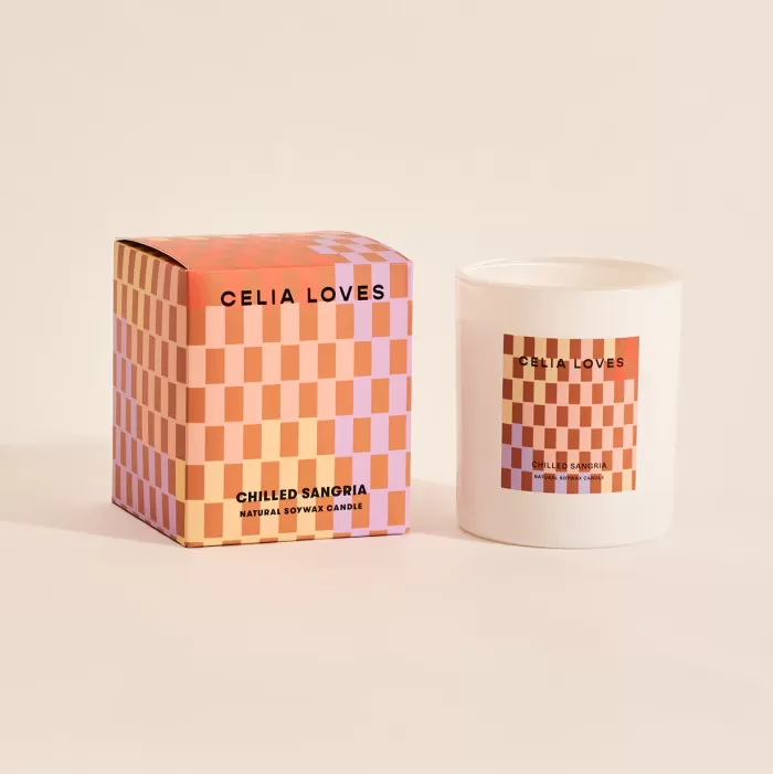 Fashion Celia Loves Chilled Sangria Candle