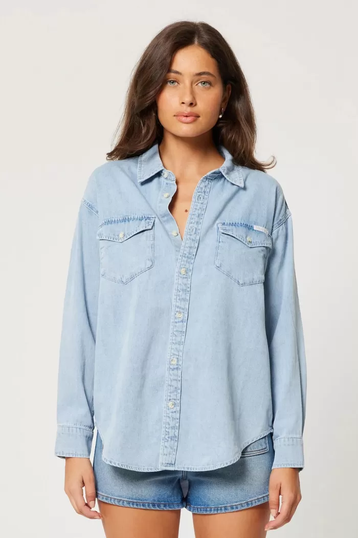 Fashion Rolla's Jeans Classic Denim Shirt - California