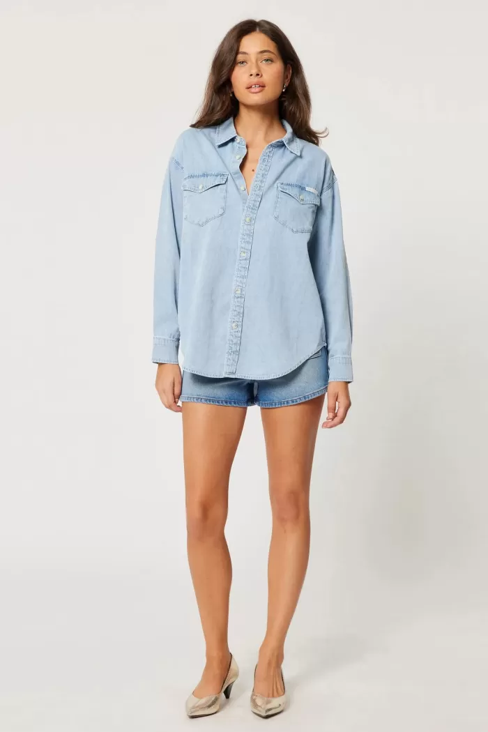 Fashion Rolla's Jeans Classic Denim Shirt - California