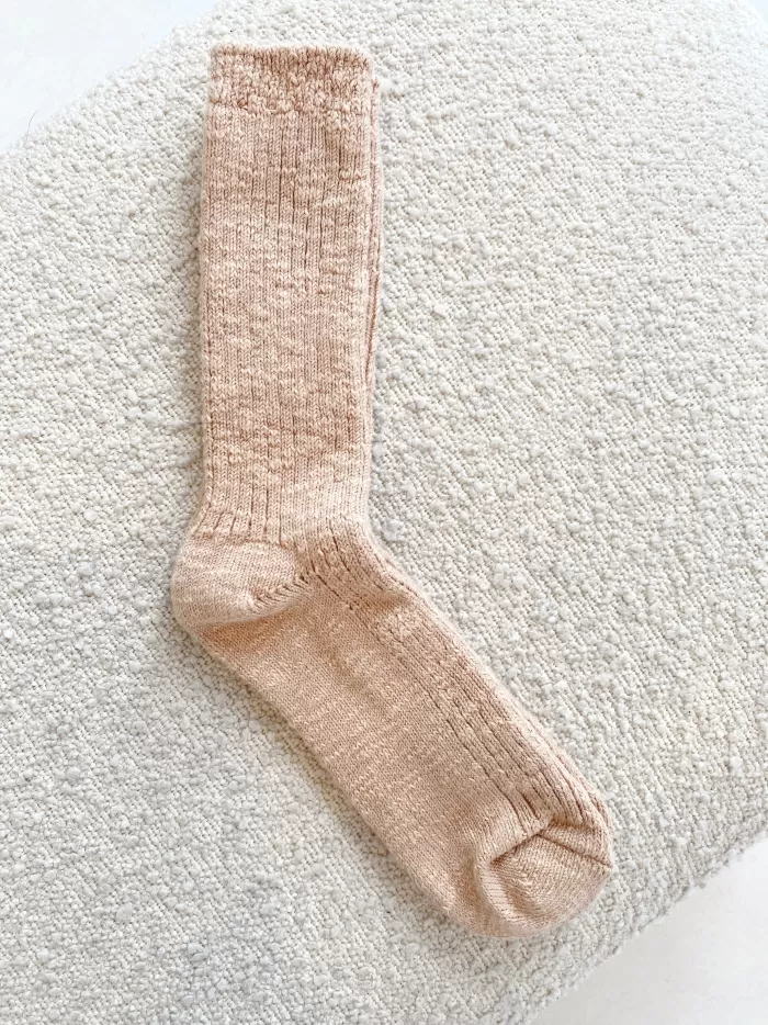 Shop Le Bon Shoppe Cottage Socks - Peachy Keen