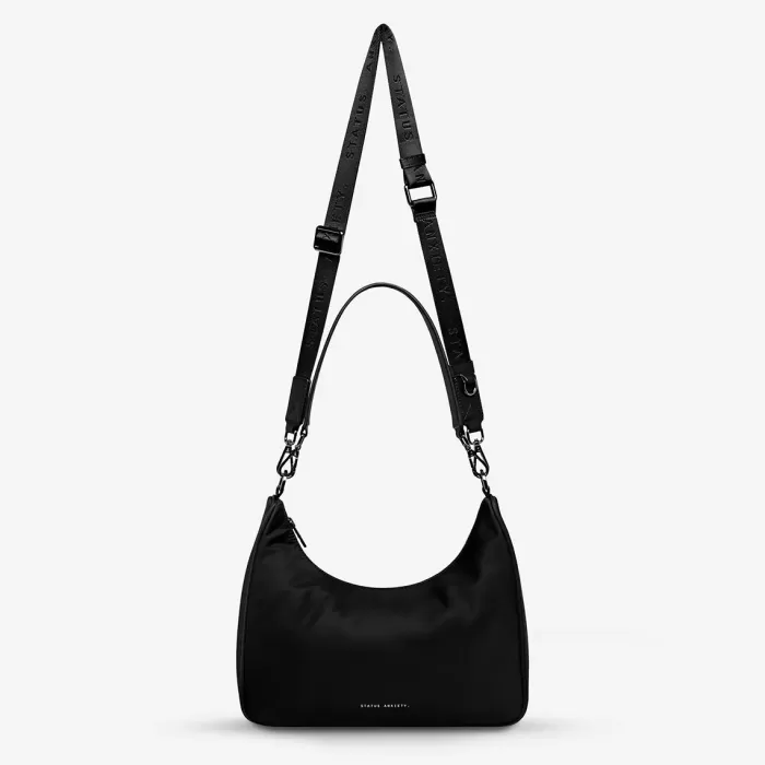 Shop Status Anxiety Fleur Recycled Bag - Black