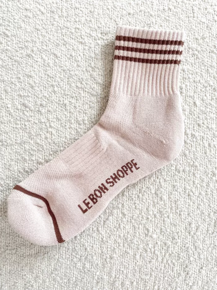 Flash Sale Le Bon Shoppe Girlfriend Socks - Bellini Stripe