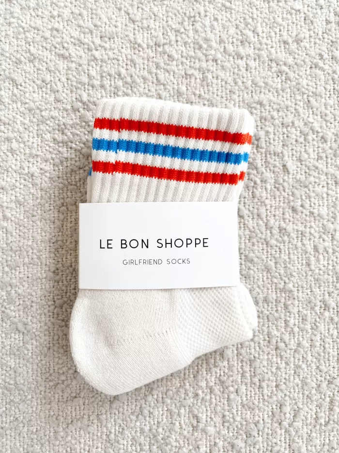 Cheap Le Bon Shoppe Girlfriend Socks - Leche