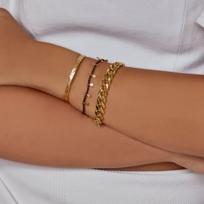 Sale Arms of Eve Helios Gold Cuff Bracelet