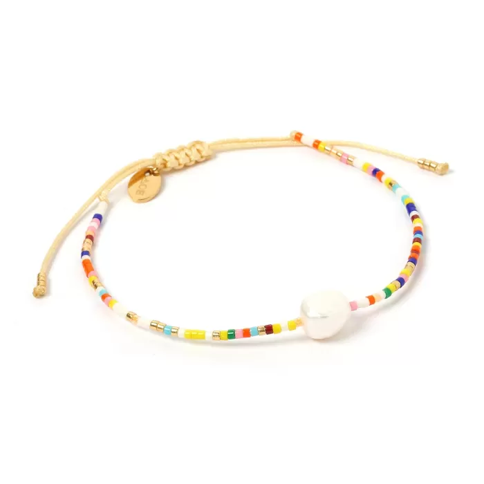 Best Arms of Eve Marley Gold & Pearl Bracelet