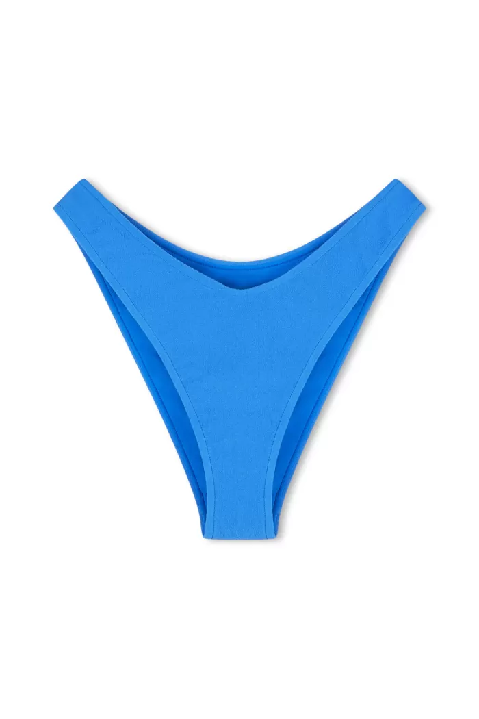 Cheap Zulu and Zephyr Ocean Blue Textured Curve Brief