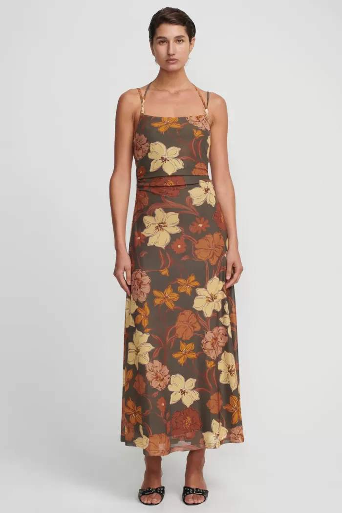 Flash Sale Hansen and Gretel Odessa Maxi Dress - Moss Floral