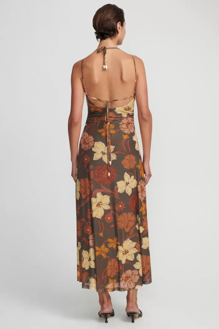 Flash Sale Hansen and Gretel Odessa Maxi Dress - Moss Floral