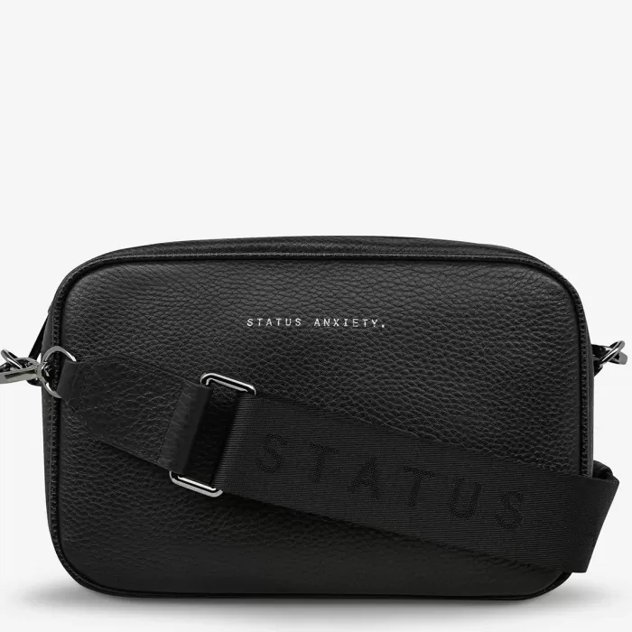 Outlet Status Anxiety Plunder with Webbed Strap - Black