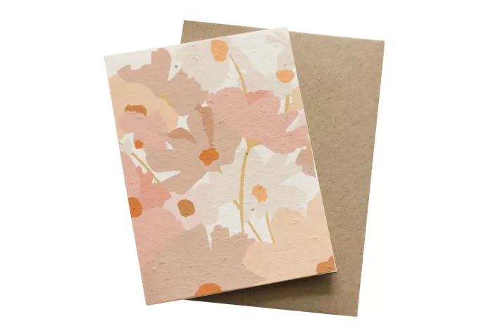 Flash Sale Hello Petal Posey Card