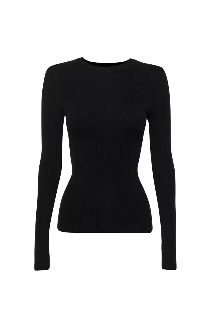 Cheap Mossman The Brooklyn Top - Black