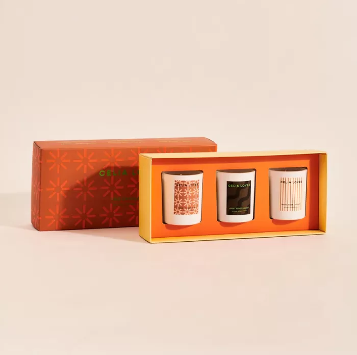 Best Sale Celia Loves Trio Candle Set - European Holiday