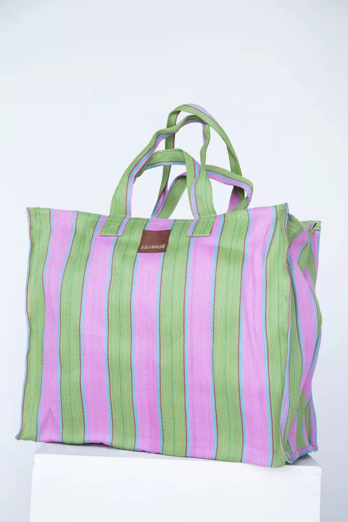 Flash Sale Eau Bags Vacay - Soft Pink & Fern