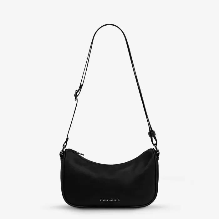 Online Status Anxiety Vida Recycled Bag - Black