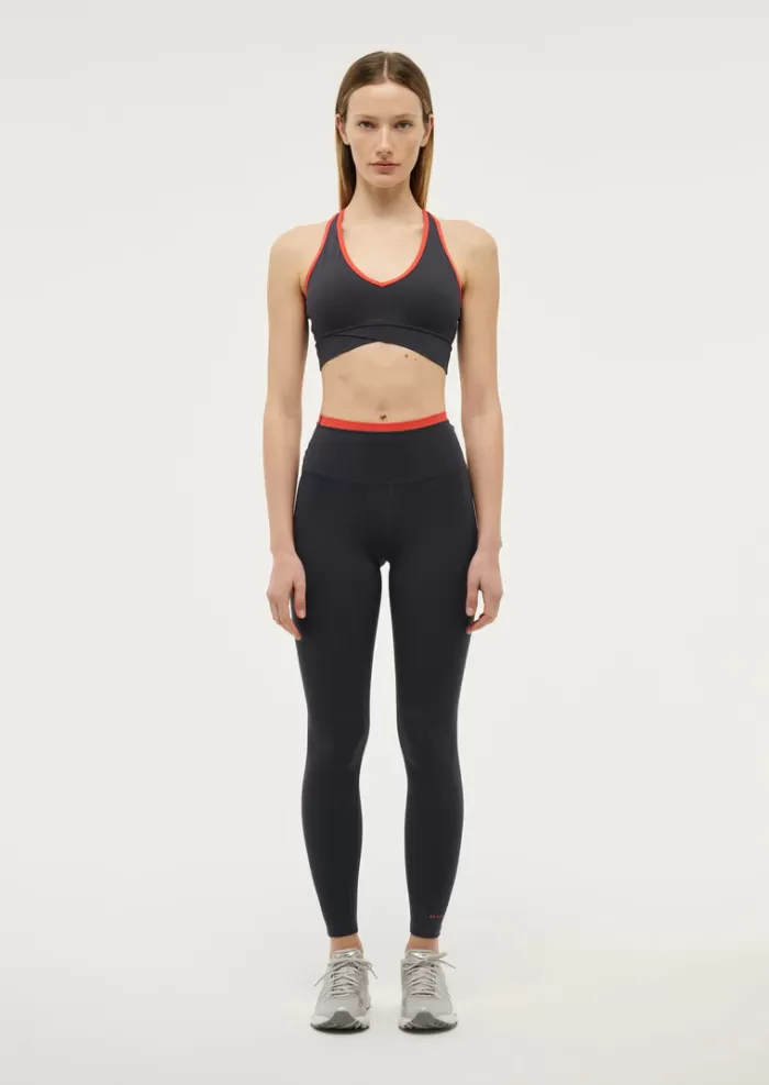 Cheap P.E Nation Vita F/L Legging - Ebony