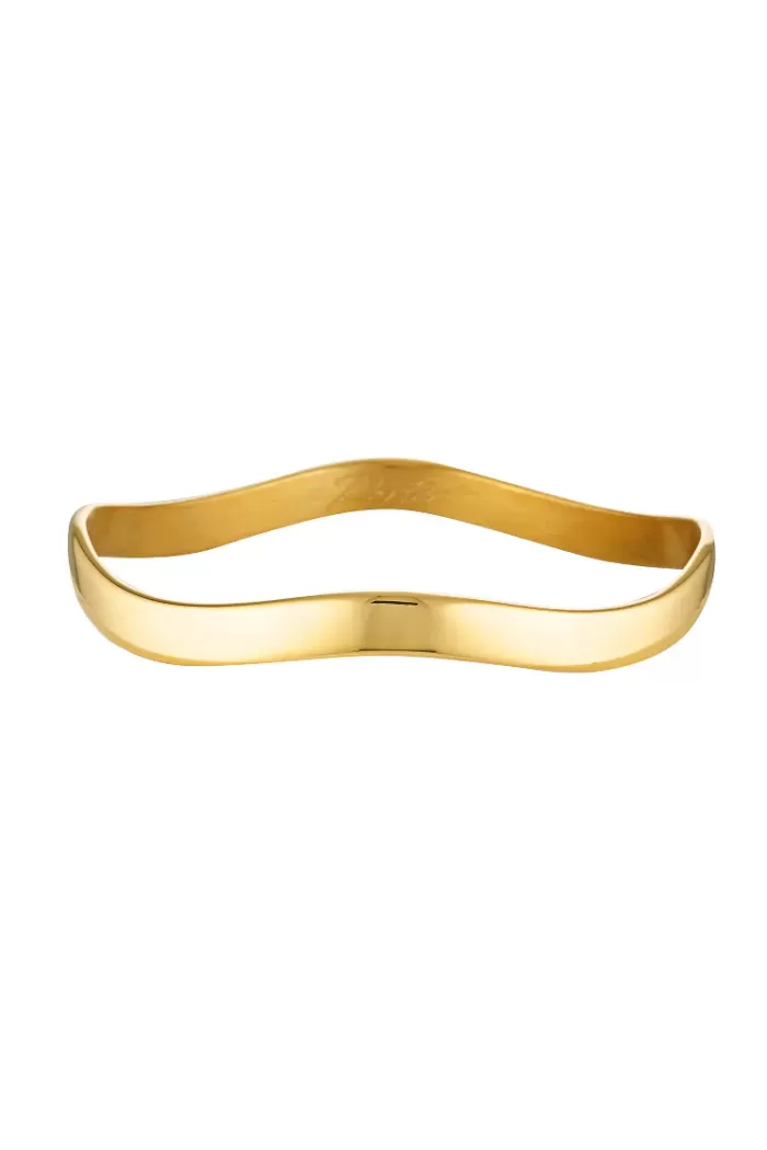 Best Porter Jewellery Wiggle Bangle (SM) - Gold