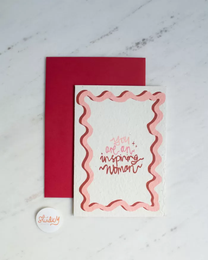 Best Sale Studio Y Creative You Are An Inspiring Woman Card